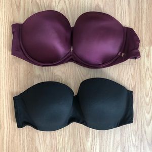 Victoria’s Secret Strapless Bras 38C Very Sexy BBV